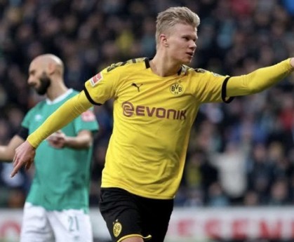  多特蒙德客场挑战法兰克福，哈兰德冲击联赛金靴榜