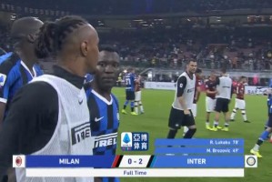  国际米兰锋霸破荒终结三百分钟进球荒  